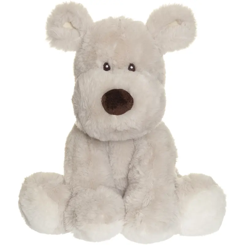 Teddykompaniet Grå Teddy Mocca - Hund, 34 Cm 1