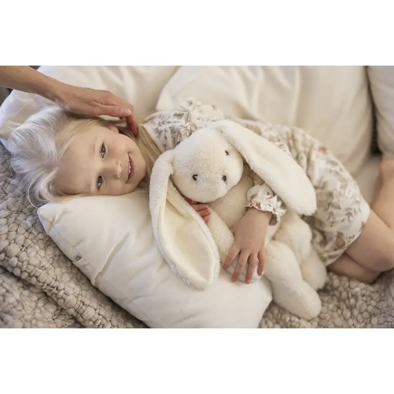 Teddykompaniet Hvid Teddy Care - Svea Tyngdedyr, 40 Cm 2