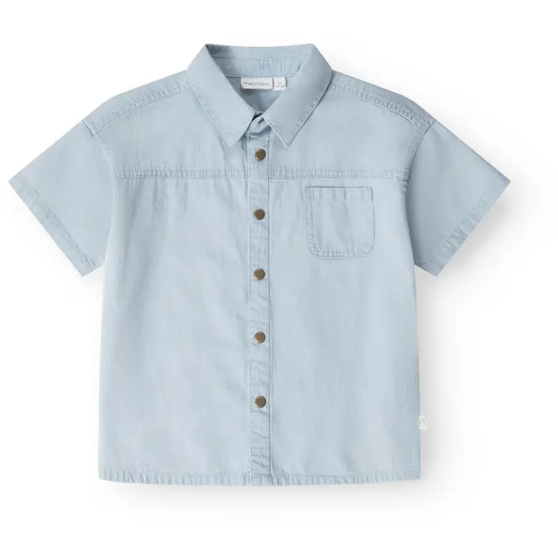 That's Mine Blue Mist Silas Skjorte 1