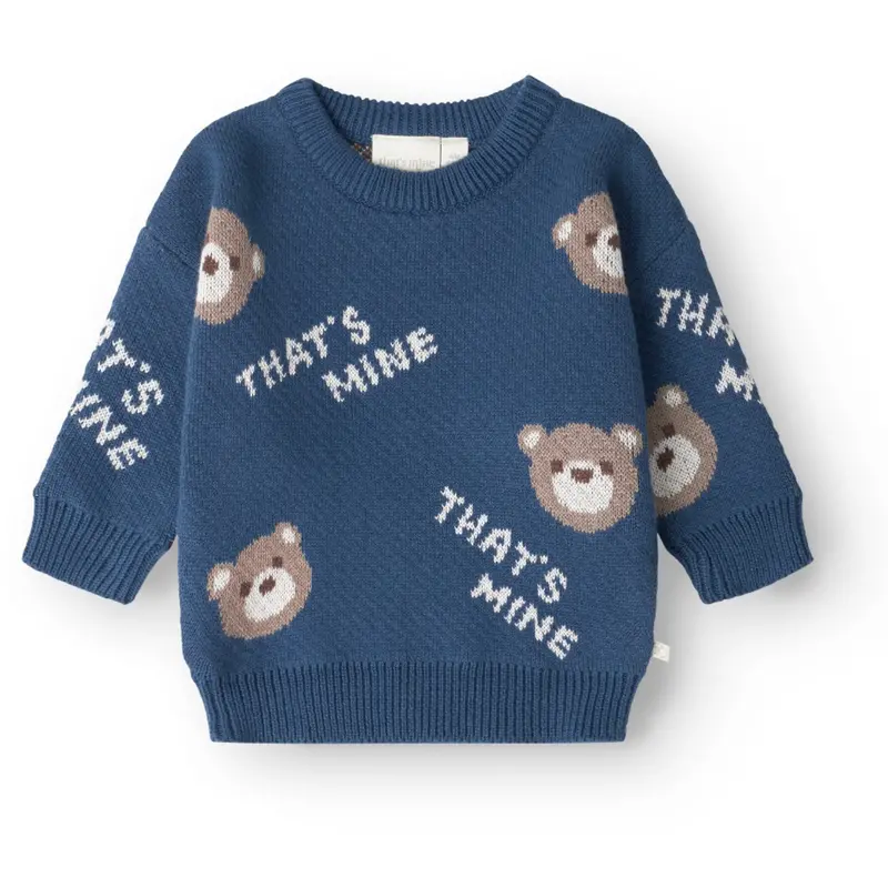 That's Mine Key Blue Florian Sweater 1