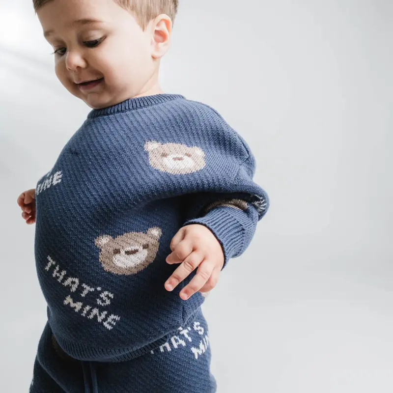 That's Mine Key Blue Florian Sweater 3
