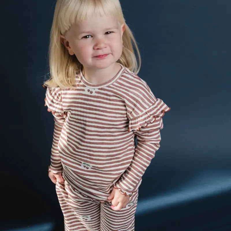 That's Mine Love Berry Stripe Jamilla Bluse 2