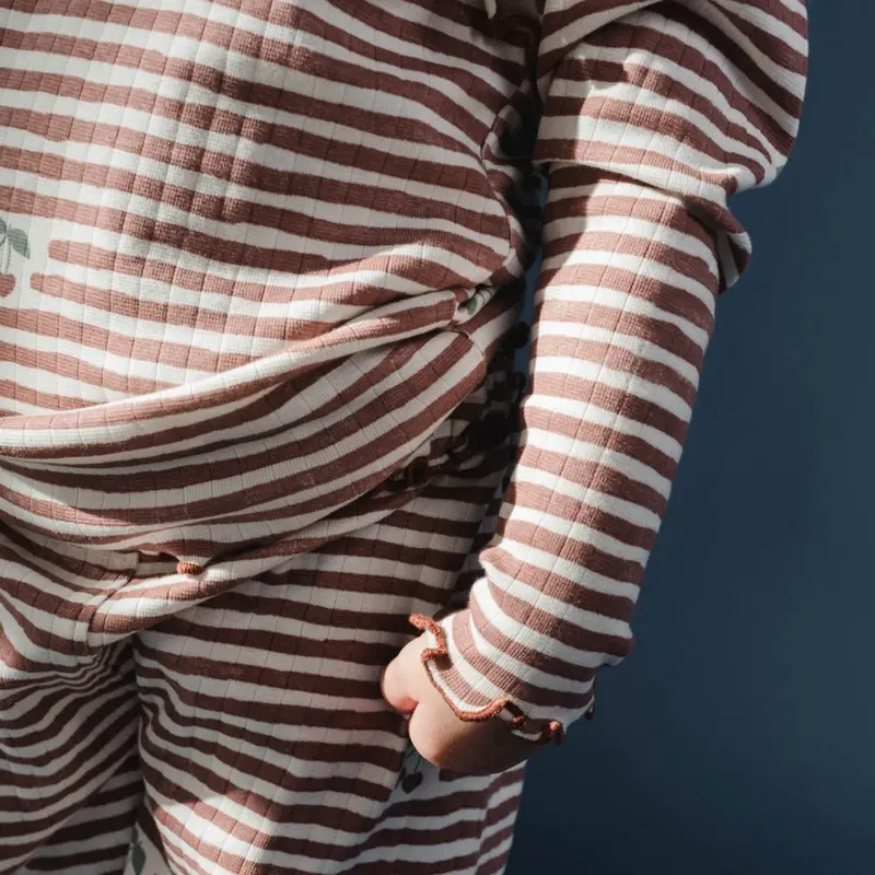 That's Mine Love Berry Stripe Jamilla Bluse 3