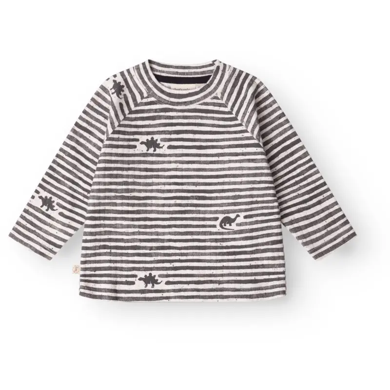 That's Mine Mono Dino Stripe Aksel Bluse 1
