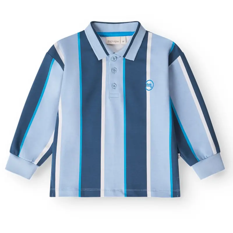 That's Mine Multi Stripe Victor Polo Skjorte 1