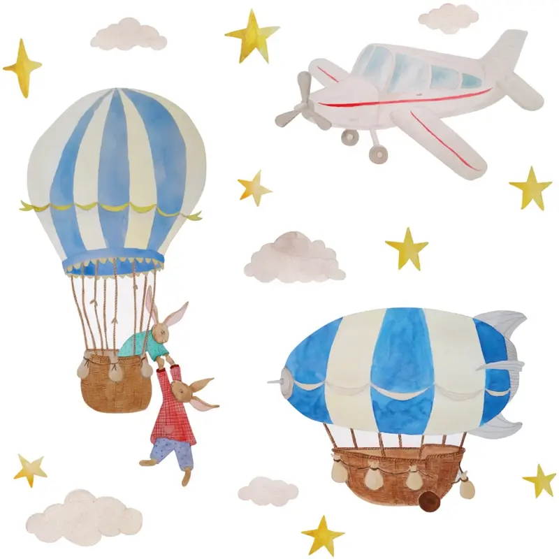 That's Mine Multi Wallsticker Flying Adventures 1