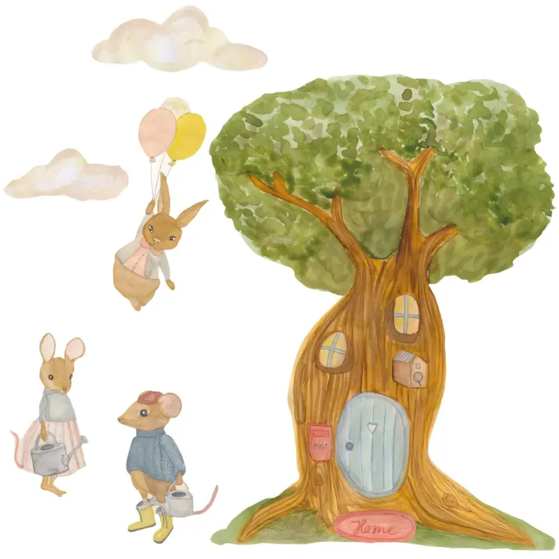 That's Mine Multi Wallsticker The Secret Treehouse 1