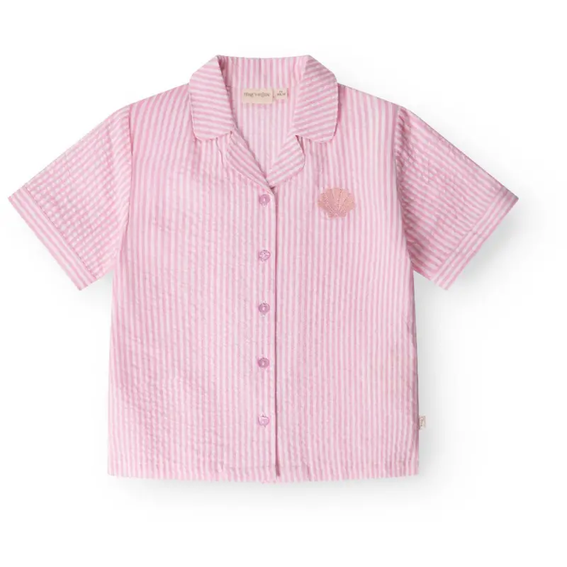 That's Mine Pink Stripe Ino Skjorte 1