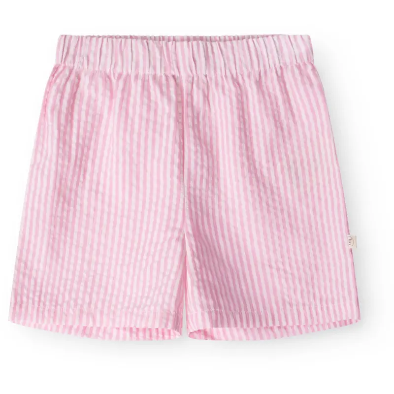 That's Mine Pink Stripe Isa Shorts 1