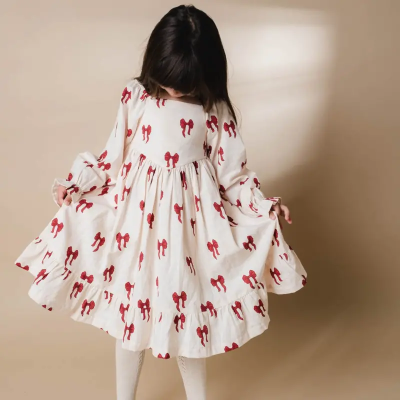That's Mine Rouge Boucle Sarah Kjole 3