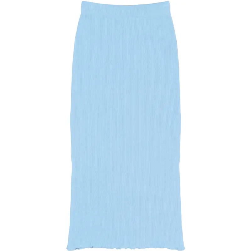 The New Forever Blue Tnrya Long Rib Nederdel 1