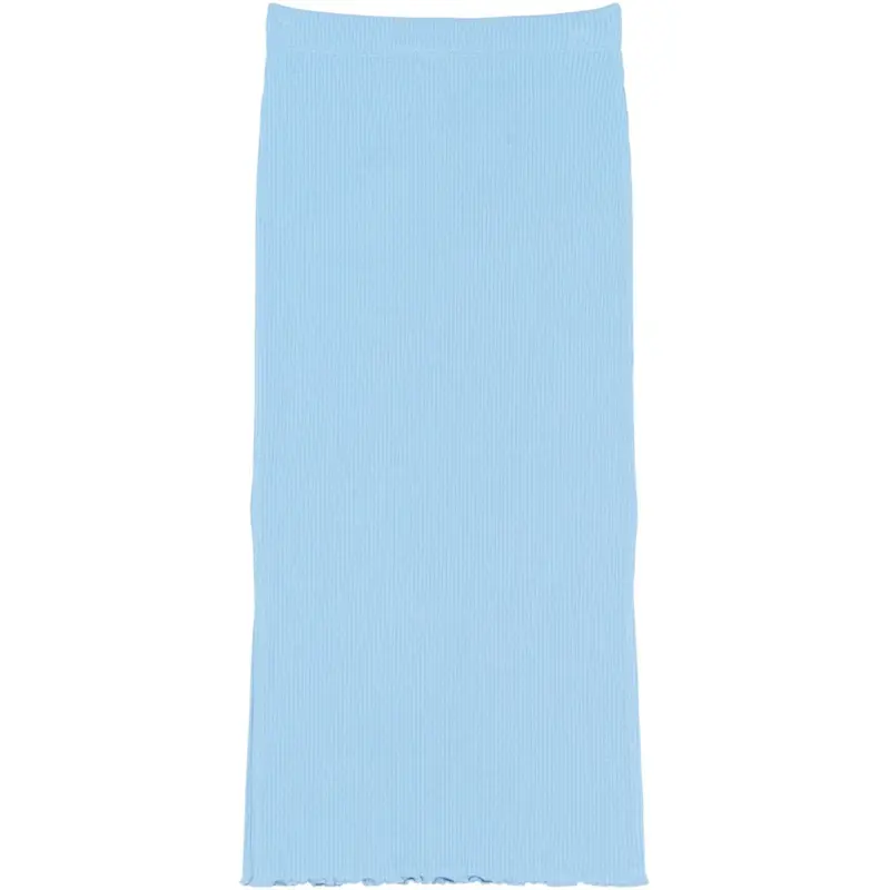 The New Forever Blue Tnrya Long Rib Nederdel 2