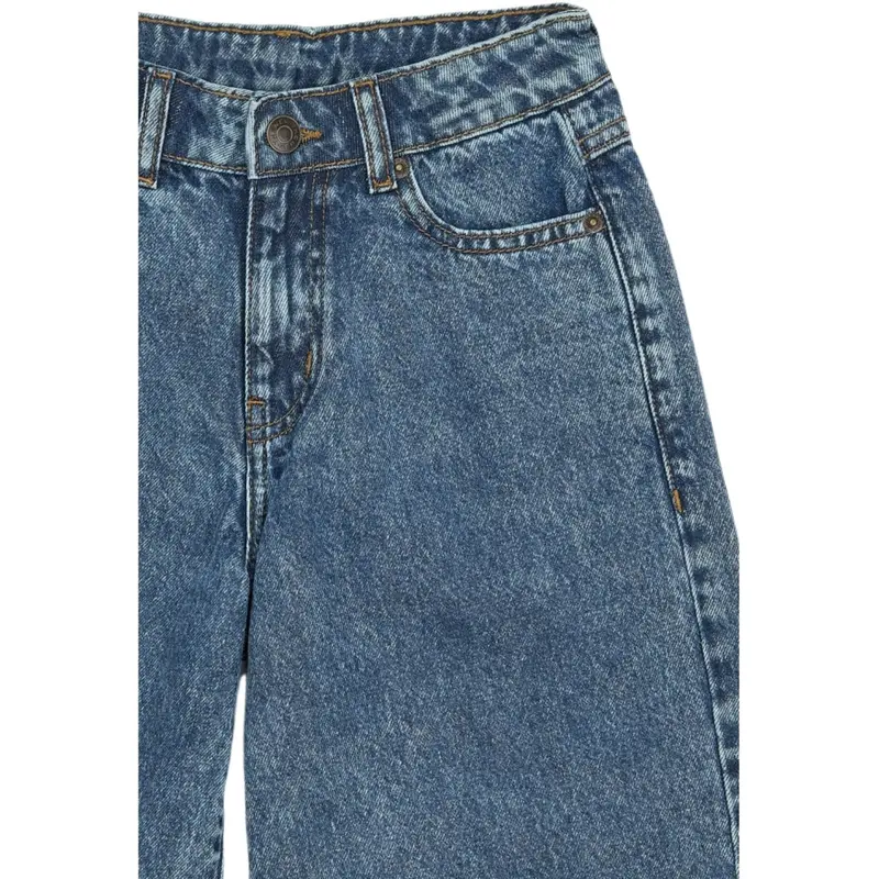The New Light Blue Denim Tnsvende Long Baggy Fit Denim Shorts 2