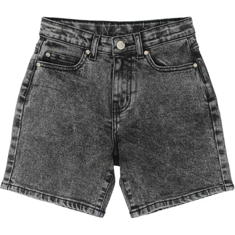 The New Light Grey Denim Tnjosh Denim Shorts 1