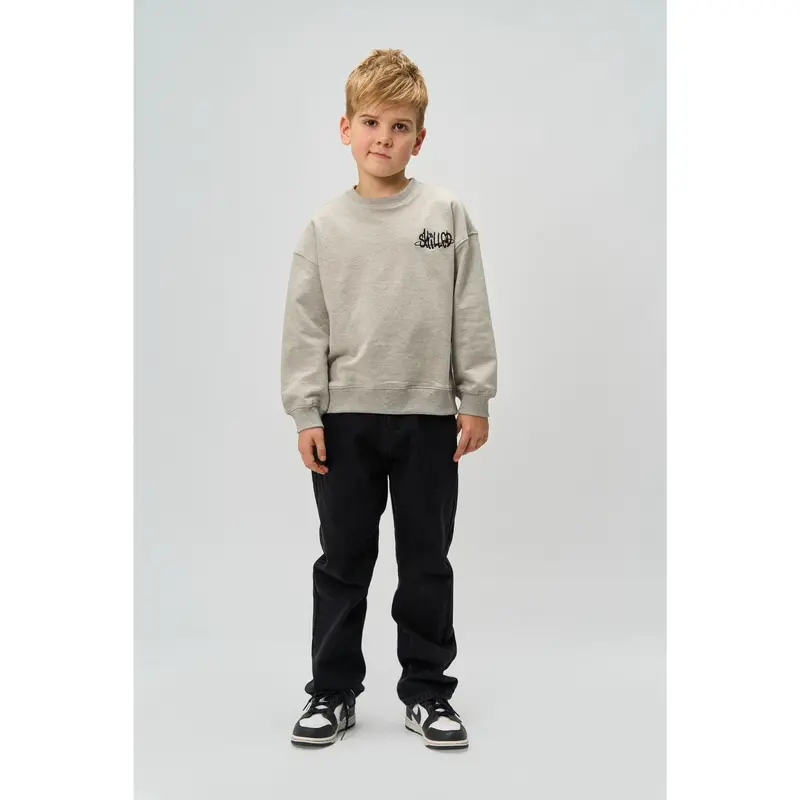 The New Light Grey Melange Ron Melange Oversize Sweatshirt 2
