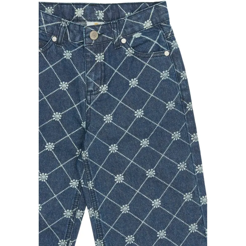 The New Medium Blue Denim Tnstine Wide Fit Jeans 3