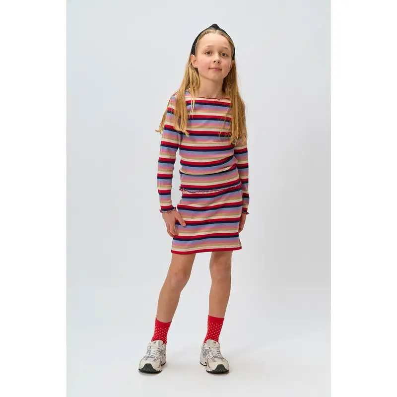 The New Multi Striped Rosie L_S Rib Tee 3