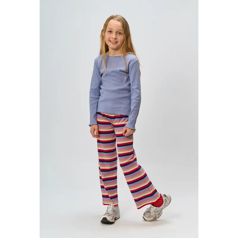 The New Multi Striped Rosie Wide Rib Bukser 3