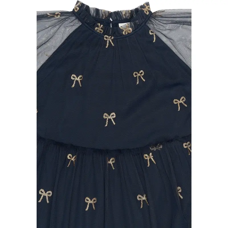 The New Navy Blazer Aop Rudelle L_S Kjole 5