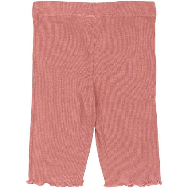 The New Old Rose Lotus Tight Rib Shorts 2