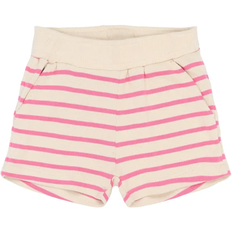 The New Siblings Carmine Rose Striped Tnstsannah Shorts 1