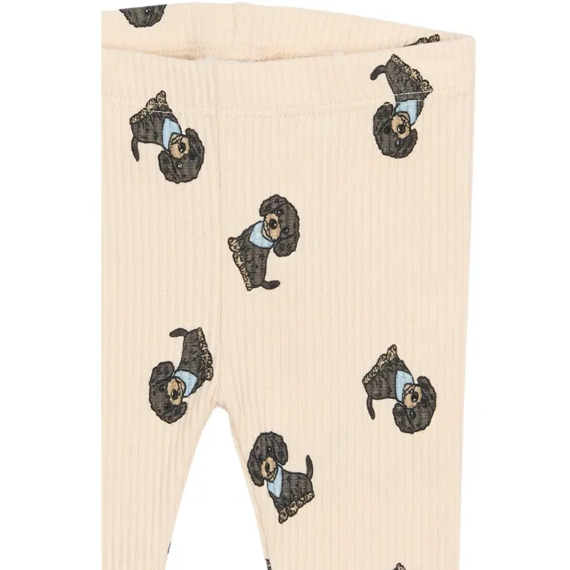 The New Siblings Gardenia Aop Tnsbsylvan Rib Leggings 3