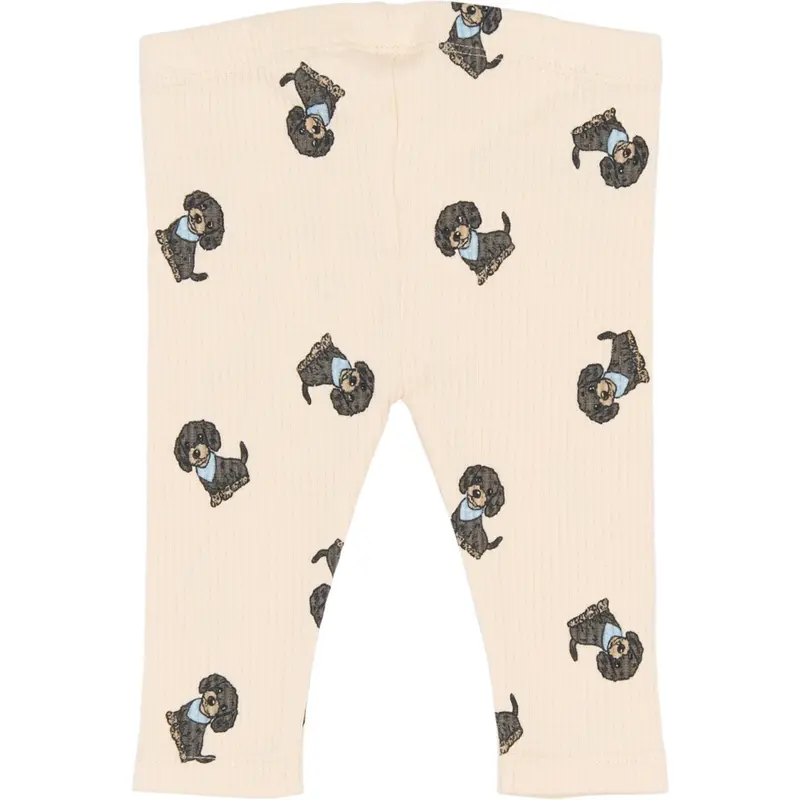 The New Siblings Gardenia Aop Tnsbsylvan Rib Leggings 4