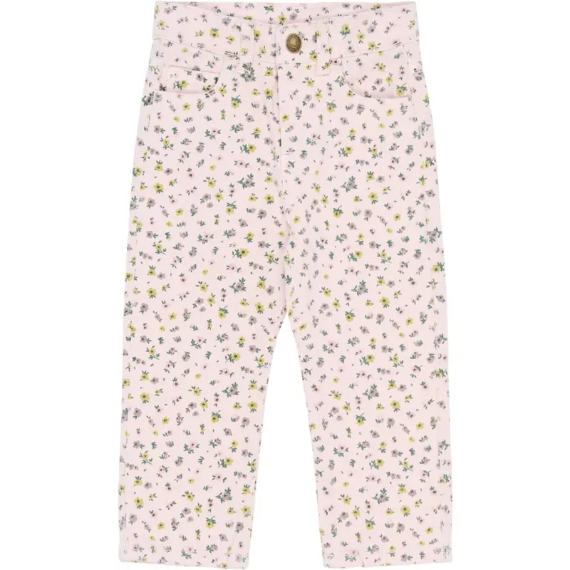 The New Siblings Light Lilac Aop Tnstsif Regular Fit Jeans 1