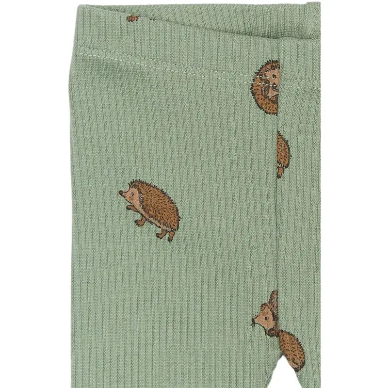 The New Siblings Lily Pad Aop River Rib Leggings 3