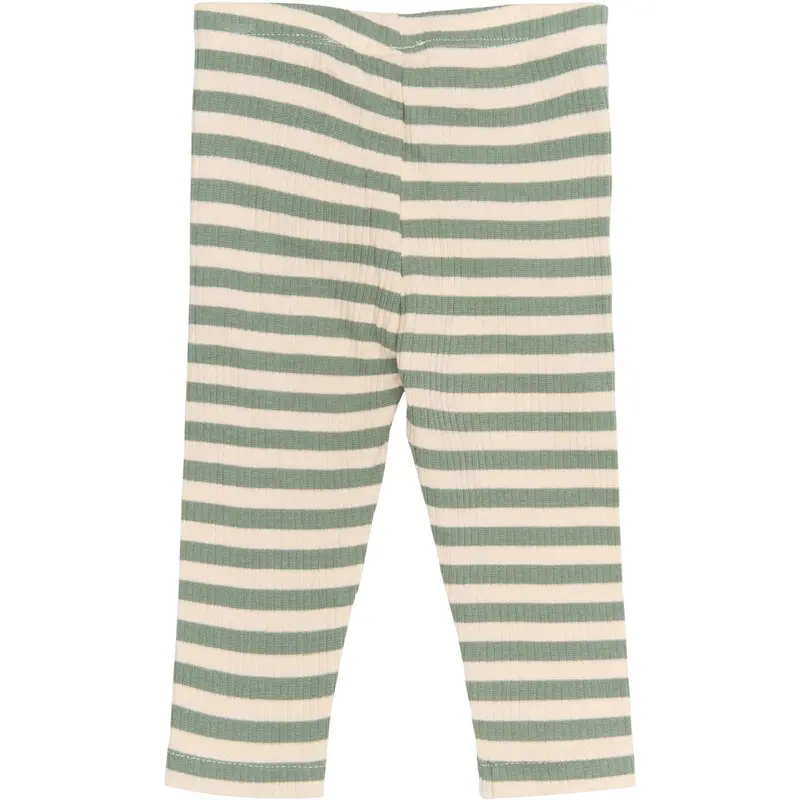 The New Siblings Lily Pad Striped Fro Rib Leggings 4