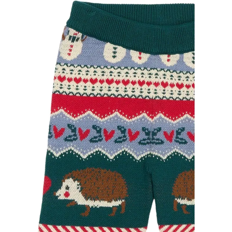 The New Siblings Multi Colour Holiday Jacquard Bukser 2