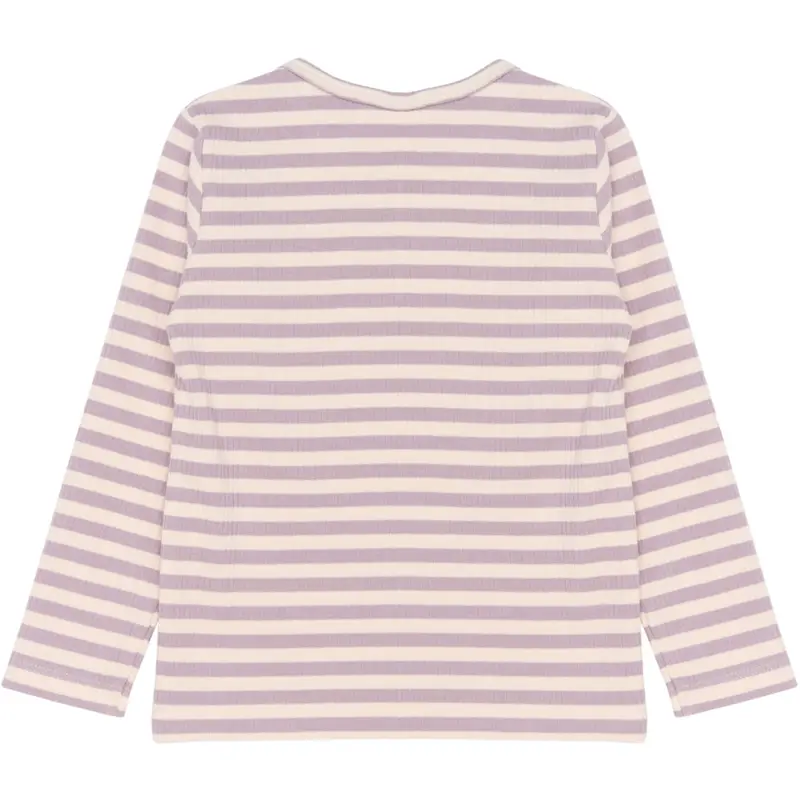 The New Siblings Sea Fog Striped Tnstfro L_S Rib Tee 3