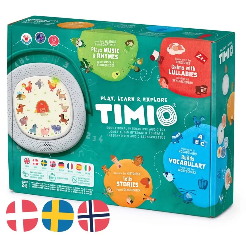 Timio® Skandinavien Startpakke - Genopladelig 1
