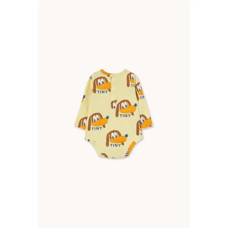 Tinycottons Dusty Yellow Dogs Body 2