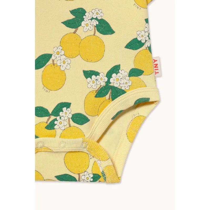 Tinycottons Mellow Yellow Oranges Rib Body 2