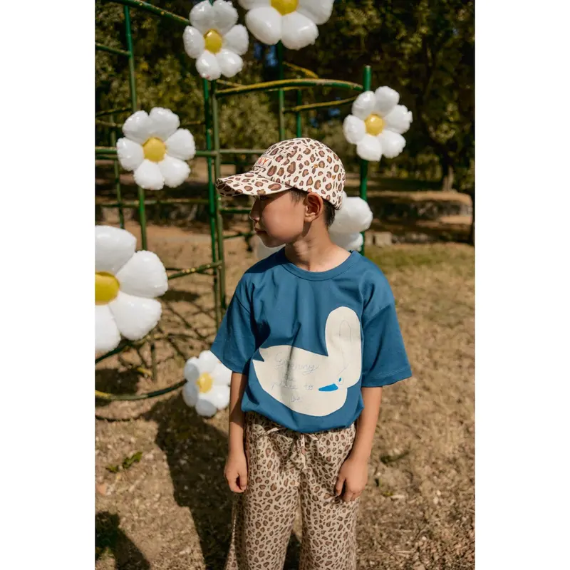 Tinycottons Off-White Animal Print Kasket 1