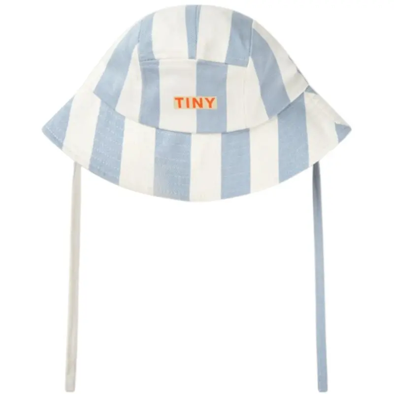 Tinycottons Washed Blue Blue Stripes Bøllehat 1