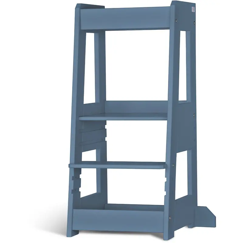 Tissi® Dove Blue Laquer Felix Læringstårn Massiv Bøg 1