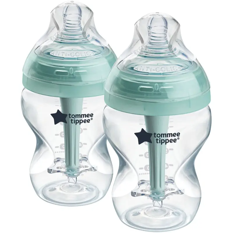 Tommee Tippee Anti-Kolik Baby Flaske M/ Varmeindikator 2X 260Ml 1