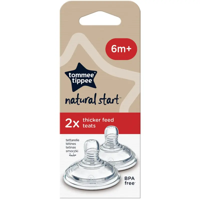 Tommee Tippee Natural Start 2X Thick Feed Flaskesut 2
