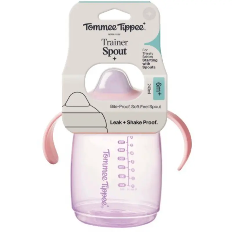 Tommee Tippee Trainer Spout Kop 6M+ 240 Ml - Girl 1