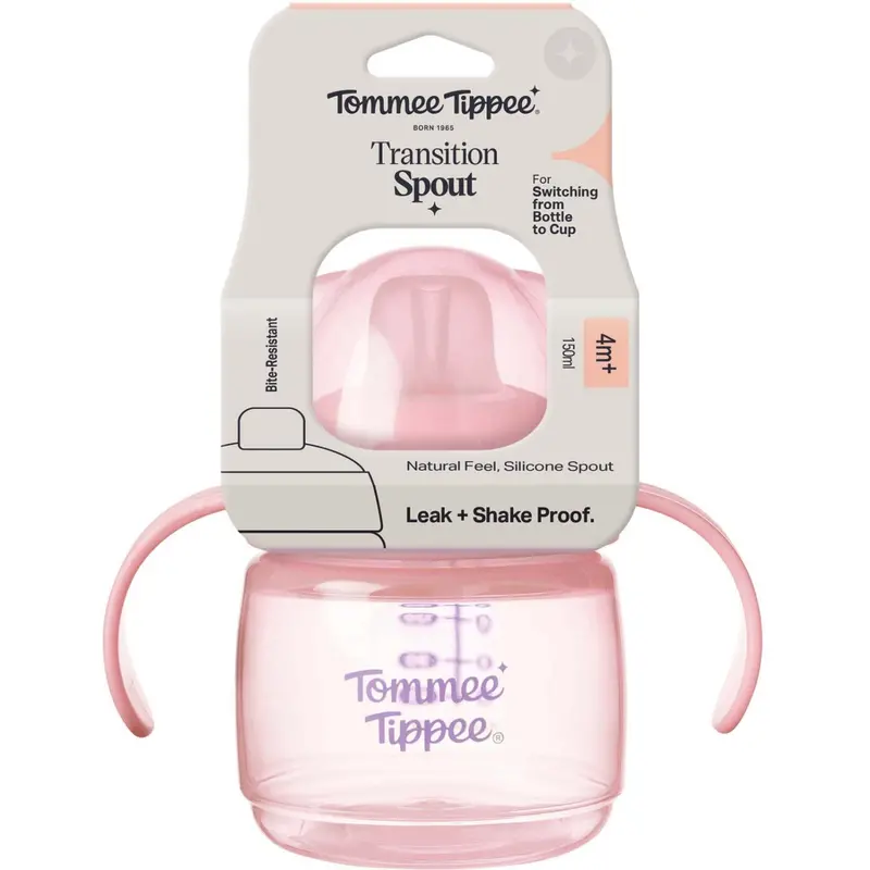 Tommee Tippee Transitions Spout Kop 4M+ 150 Ml - Girl 1