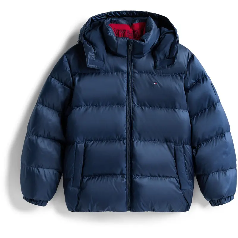 Tommy Hilfiger Dark Night Navy Essential Down Jakke 1