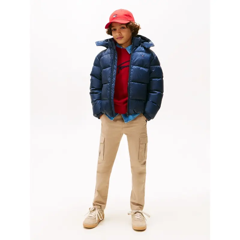 Tommy Hilfiger Dark Night Navy Essential Down Jakke 10
