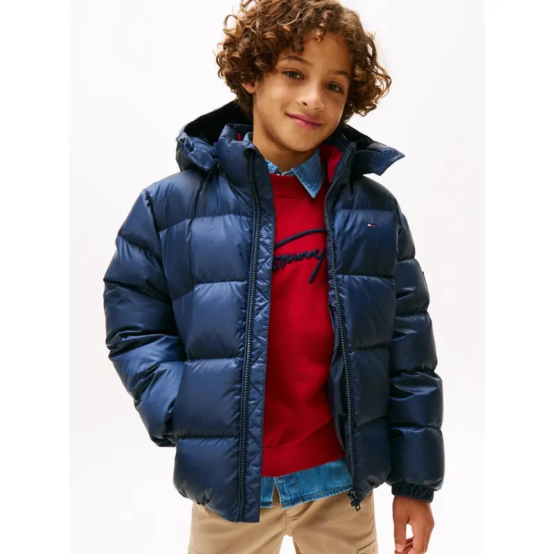 Tommy Hilfiger Dark Night Navy Essential Down Jakke 8