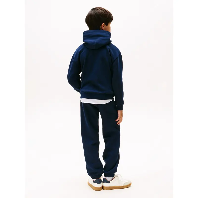 Tommy Hilfiger Dark Night Navy Flag Hættetrøje 5