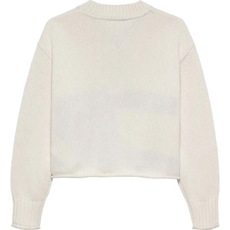 Tommy Hilfiger Ivory Silk Heritage Sweater 2