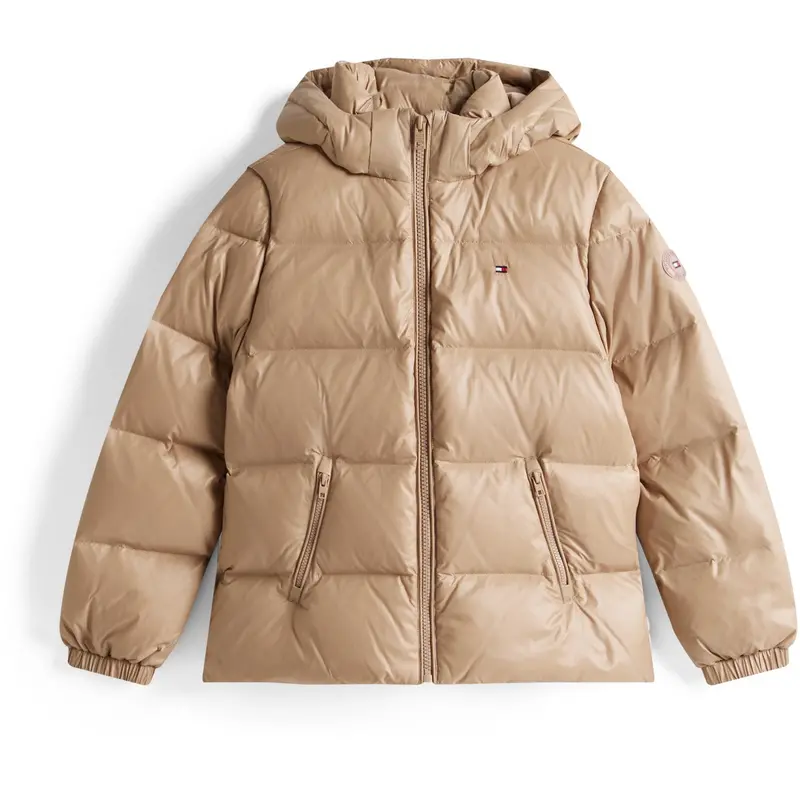 Tommy Hilfiger Malted Milk Essential Down Jakke 1