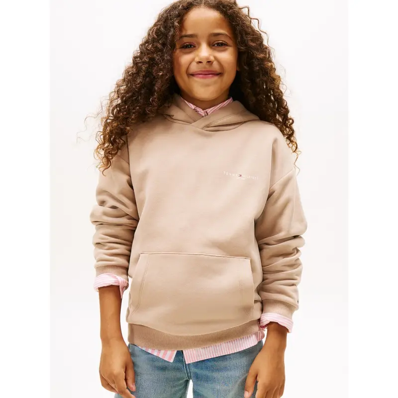 Tommy Hilfiger Malted Milk Mini Corp Hættetrøje 2