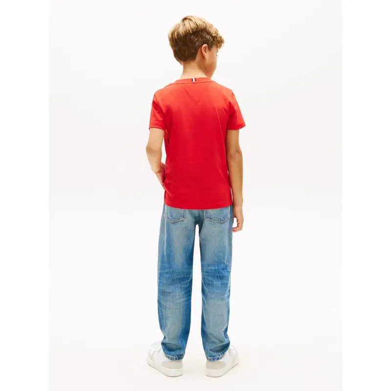 Tommy Hilfiger Rapid Red Monogram Graphic T-Shirt 5